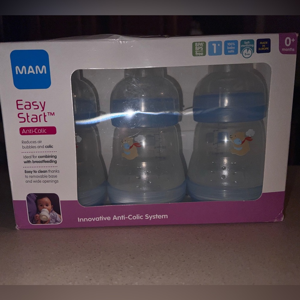 3 Mam bottles